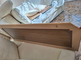 Espejo vintage de bambu