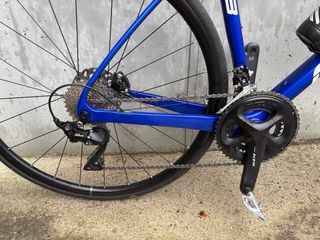 Bicicleta de carretera Mendiz F8 azul