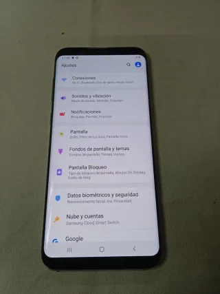 Samsung Galaxy S8+ Negro