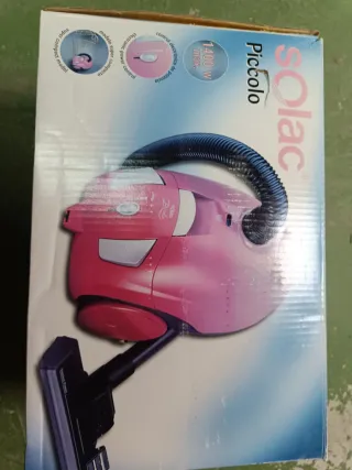 Aspirador Solac Piccolo Rosa 1400W