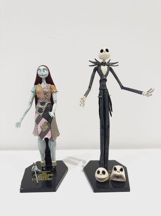 Figuras Jack y Sally Pesadilla Antes de Navidad