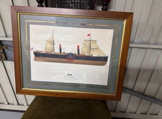 Cuadros barcos de vapor (3 unidades)