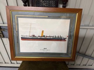 Cuadros barcos de vapor (3 unidades)