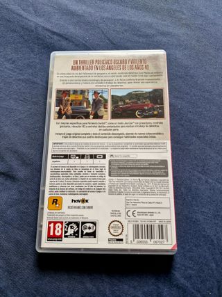 L.A. Noire Nintendo Switch