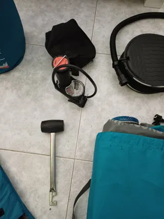 Kit Camping Arpenaz Family 4 Incluye colchon nuevo