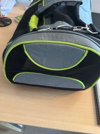 Transportín flexible para mascotas