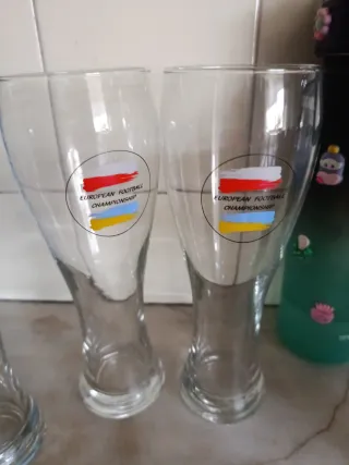 3 Vasos Colección Eurocopa 2012