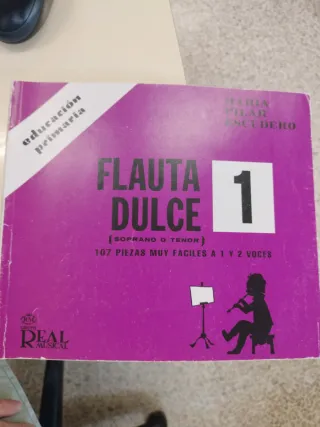 Flauta Dulce 1 Educación Primaria
