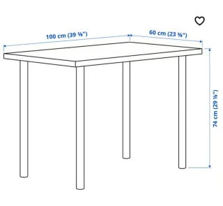 Escritorio Ikea Madera.