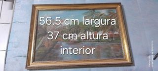 Quadro decorativo paisagem tropical