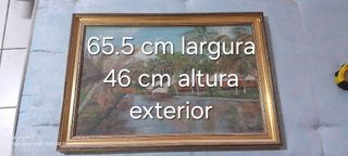 Quadro decorativo paisagem tropical