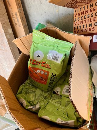 8 saco 5kg Lechada Fuga CerCol SE4STUC Blanco