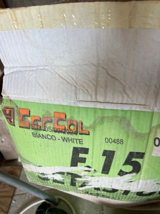 8 saco 5kg Lechada Fuga CerCol SE4STUC Blanco