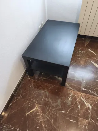 Mesa de centro Ikea negra