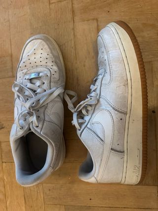 Nike Air Force 1 Beige/Blanco