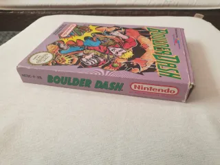 Boulder Dash Nintendo Nes. Completo pal B esp.