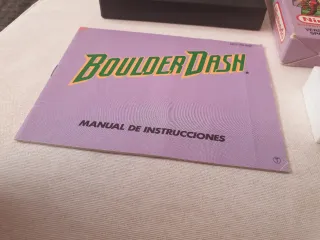 Boulder Dash Nintendo Nes. Completo pal B esp.