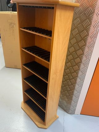 Estantería Madera CDs/DVDs