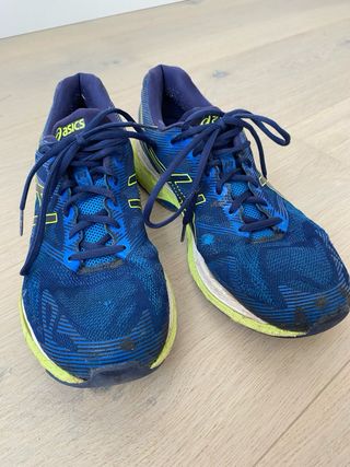 Zapatillas Asics Correr Hombre Azul/Verde