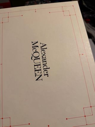 Alexander McQueen Sneakers Bianche Argento