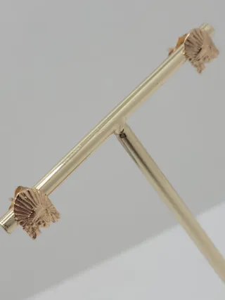 Pendientes estilo indio dorados