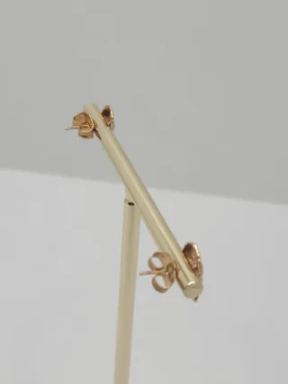 Pendientes estilo indio dorados