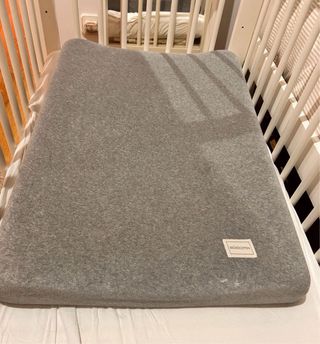 Cuna infantil equipada Con colchón, funda nórdica