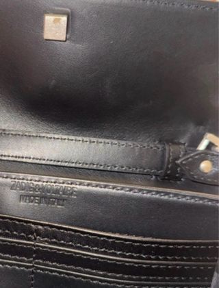 Bolso Zadig & Voltaire Negro Cadena Plata