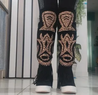 Stivali sopra il ginocchio in camoscio