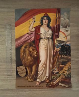 Cartel 2ª República Española