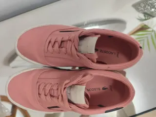 Zapatillas LACOSTE Rosas sin uso apenas!