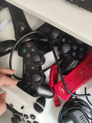 Psp sony Nintendo wi con dos volantes y susmando