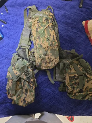 Chaleco Táctico Airsoft Camuflaje