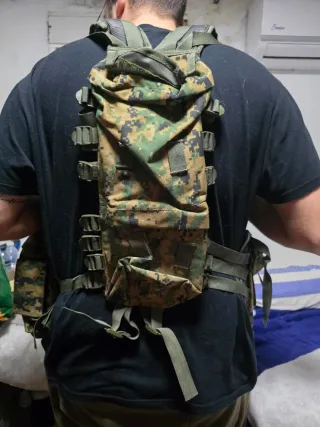 Chaleco Táctico Airsoft Camuflaje