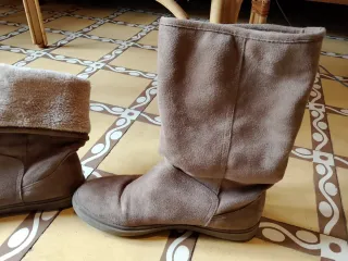 Botas Bontas Marrón Talla 39 Peludas