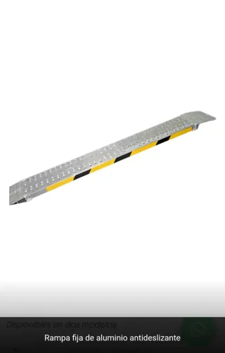 Rampas de aluminio ligeras