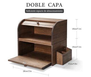 Panera de Madera GUUSII HOME