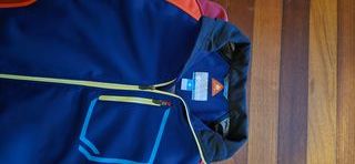 Chaqueta Columbia Azul y Naranja