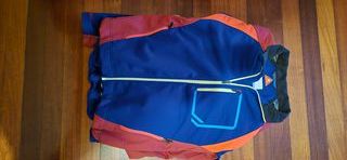 Chaqueta Columbia Azul y Naranja