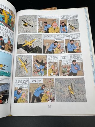 El cangrejo de las pinzas de oro - Tintin