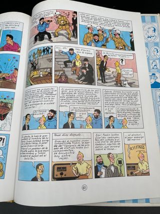 El cangrejo de las pinzas de oro - Tintin