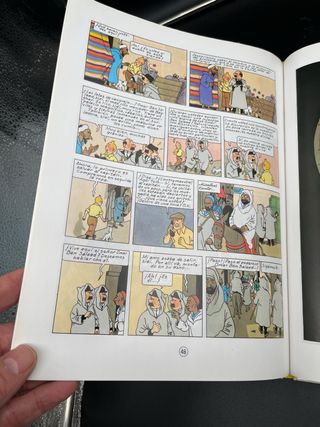 El cangrejo de las pinzas de oro - Tintin