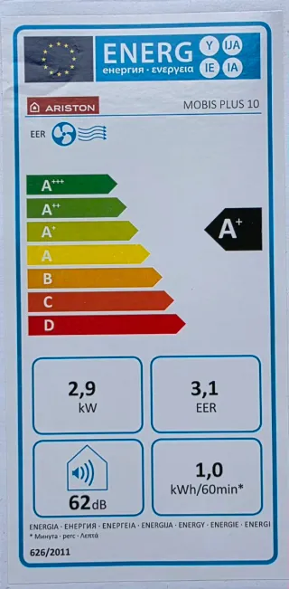 Aire Acondicionado Ariston 10000 Frigorías