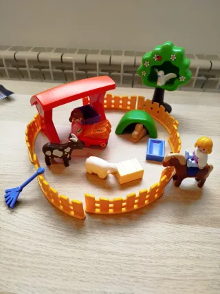 Playmobil 123 Recinto Animales 6963 COMPLETO