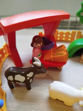 Playmobil 123 Recinto Animales 6963 COMPLETO