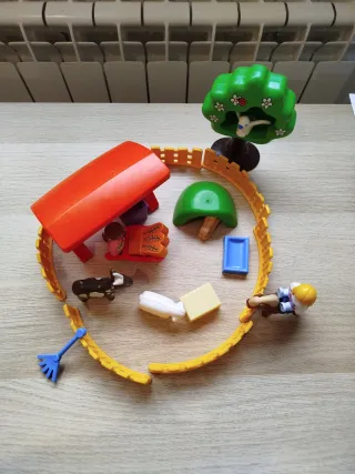 Playmobil 123 Recinto Animales 6963 COMPLETO
