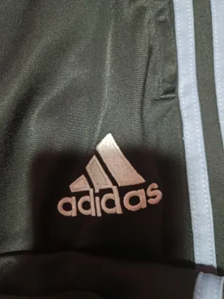 Pantalón Chándal Real Madrid Adidas Negro Gris