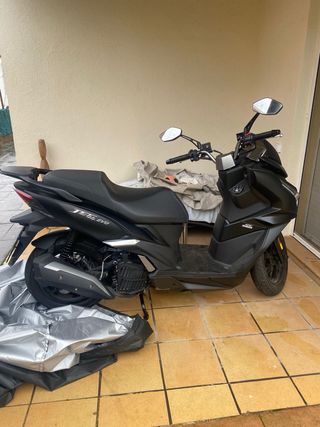 Moto Sym Jet Evo 14 125cc Negra