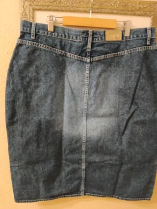 Falda vaquera Mango Talla 46