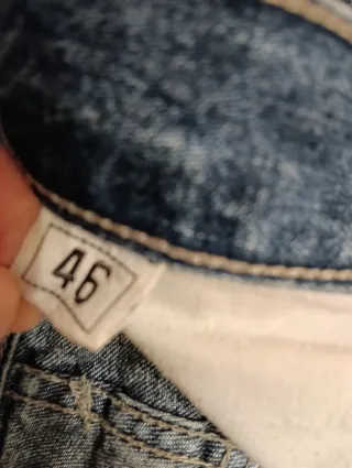 Falda vaquera Mango Talla 46